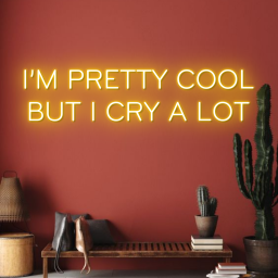I'm Pretty Cool Neon Sign Long-lasting Wall Art Light Decor
