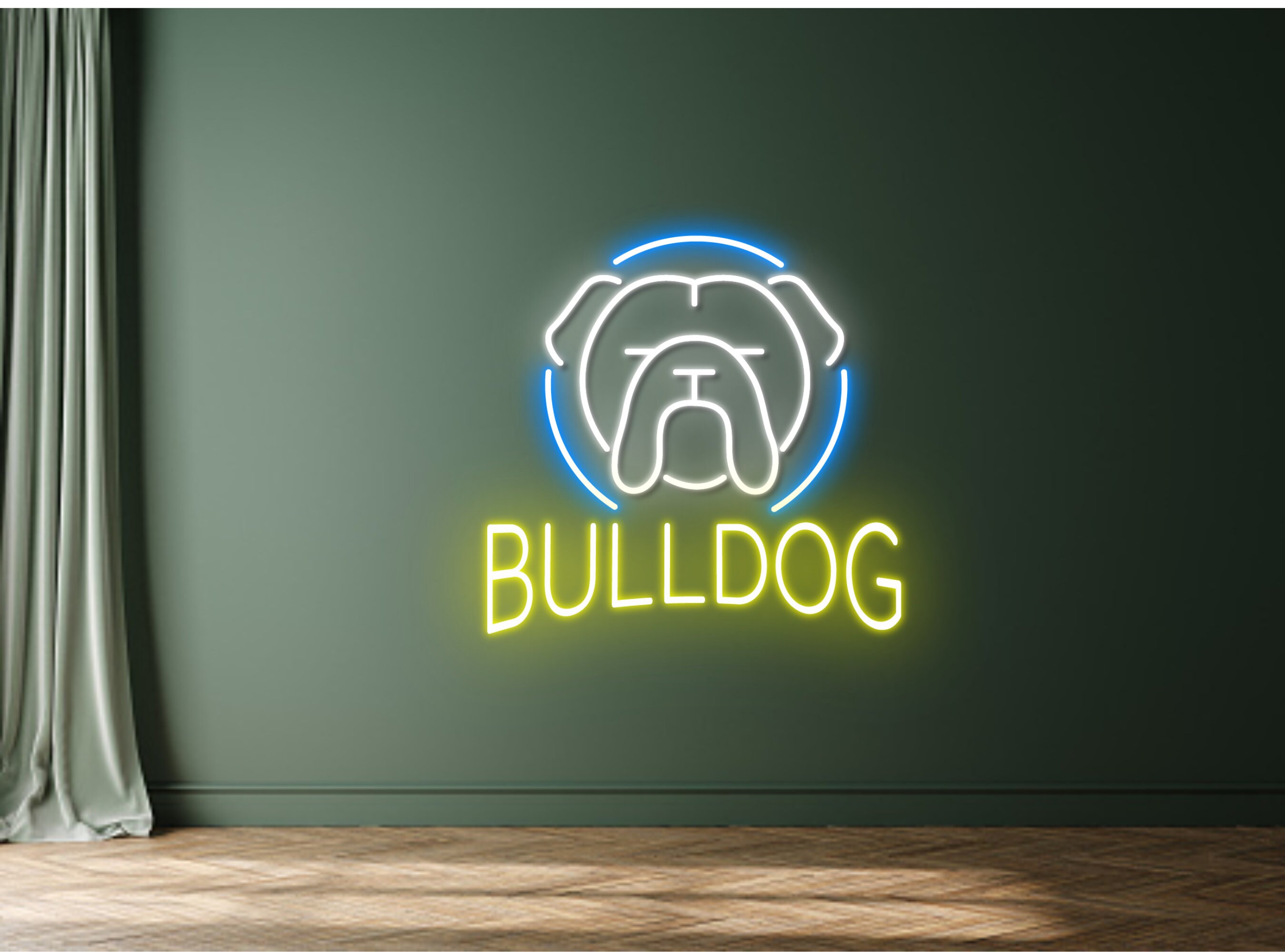 French Bulldog Logo Club Neon Sign Pet Lover Gifts