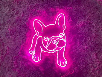 Pug French Bulldog Neon Sign Decoration Gift