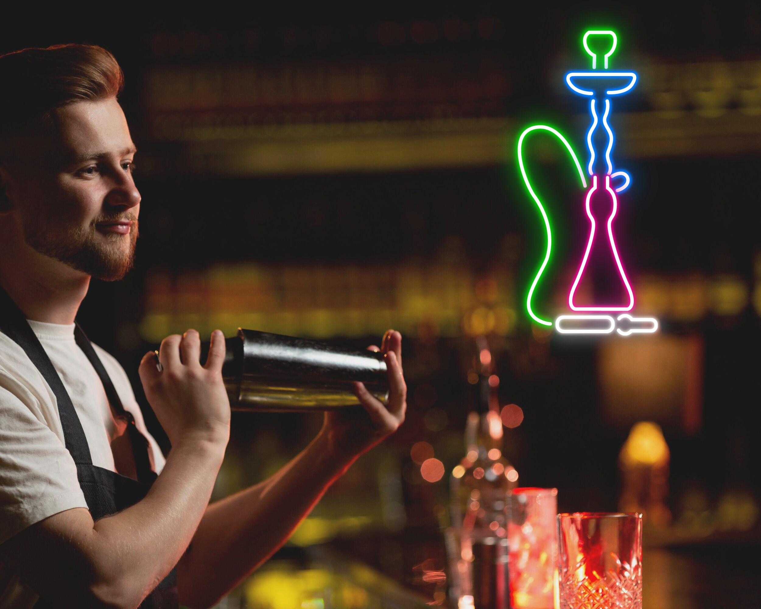 Smoking Lounges Neon Sign Decoration Gift