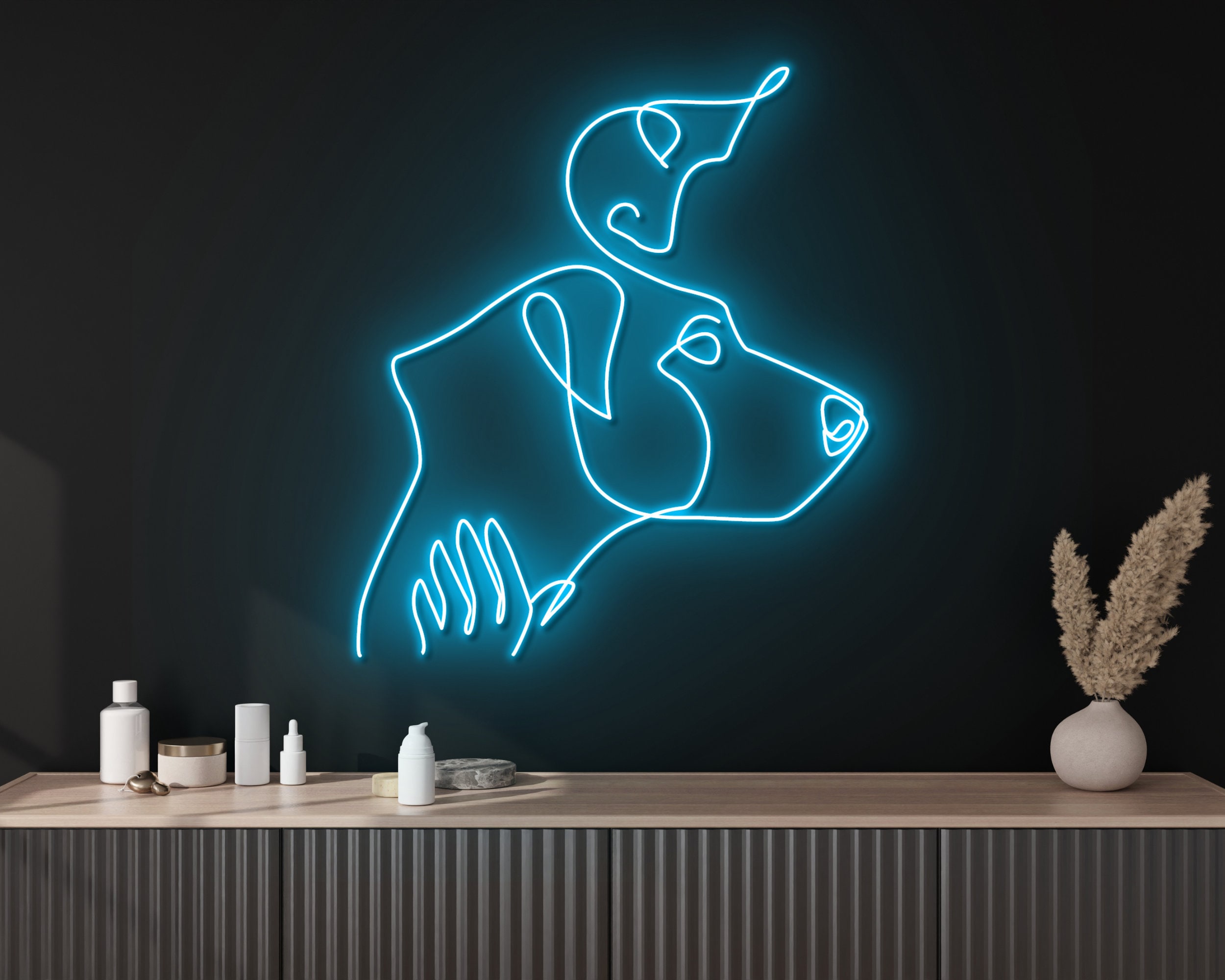 Dog Mom Neon Sign Pet Neon Sign