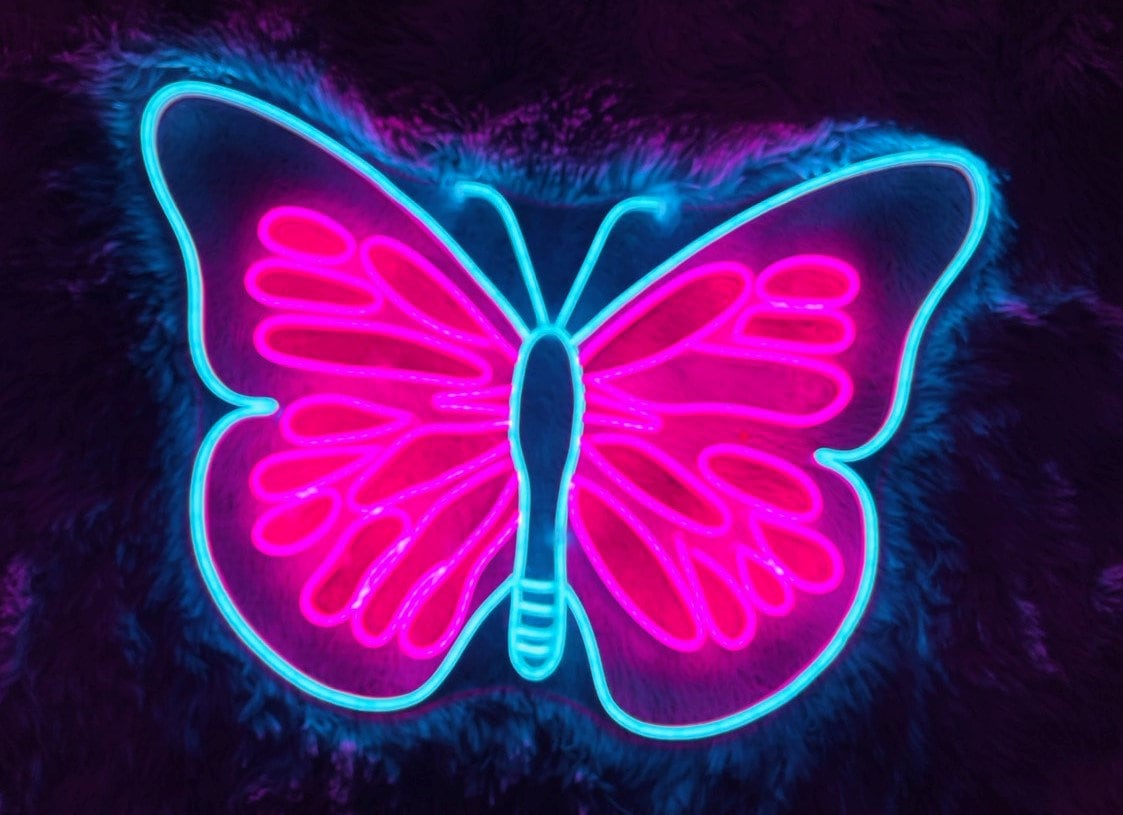 Butterfly Neon Sign Animal