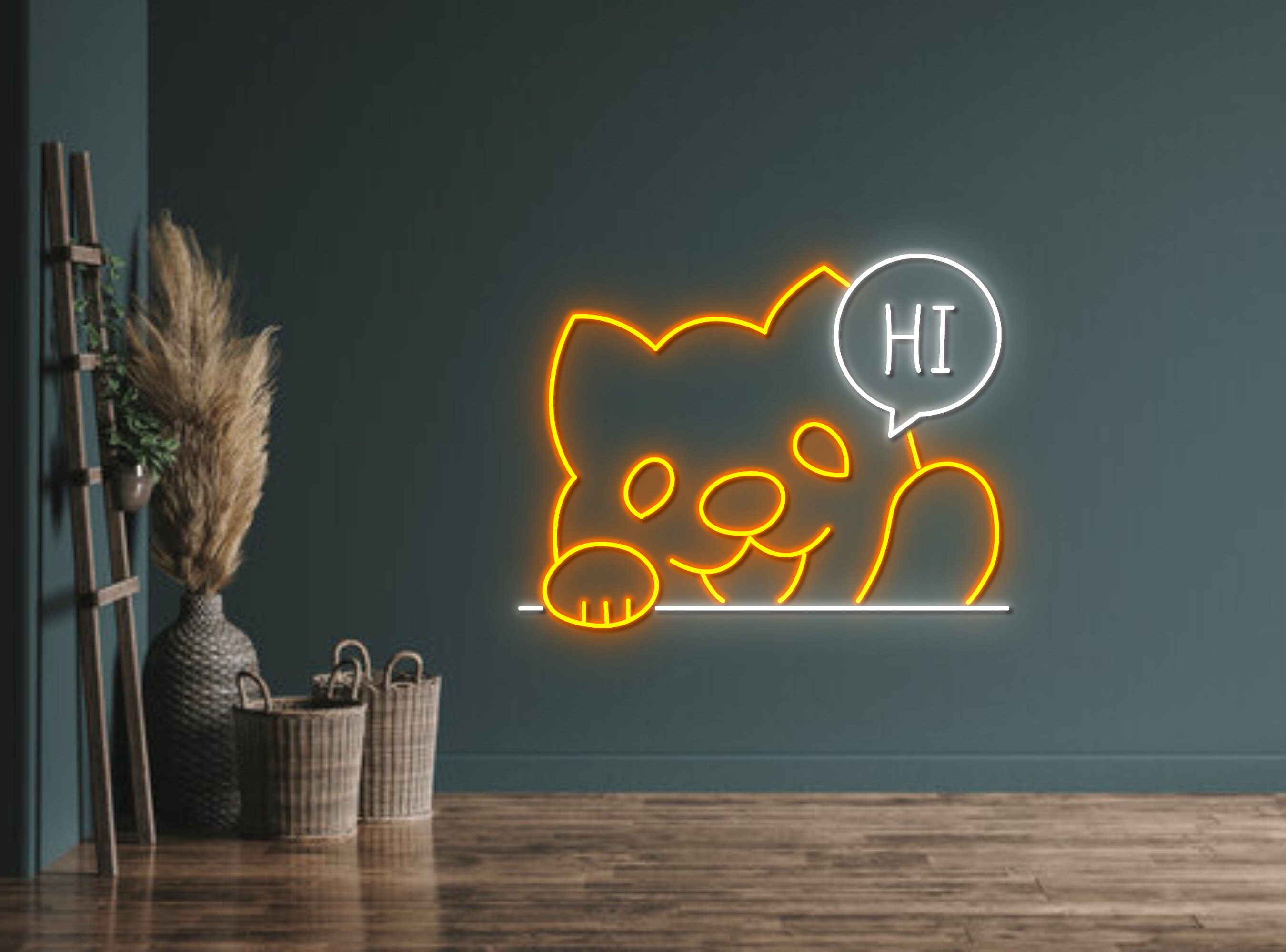 Shiba Inu Dog Neon Sign