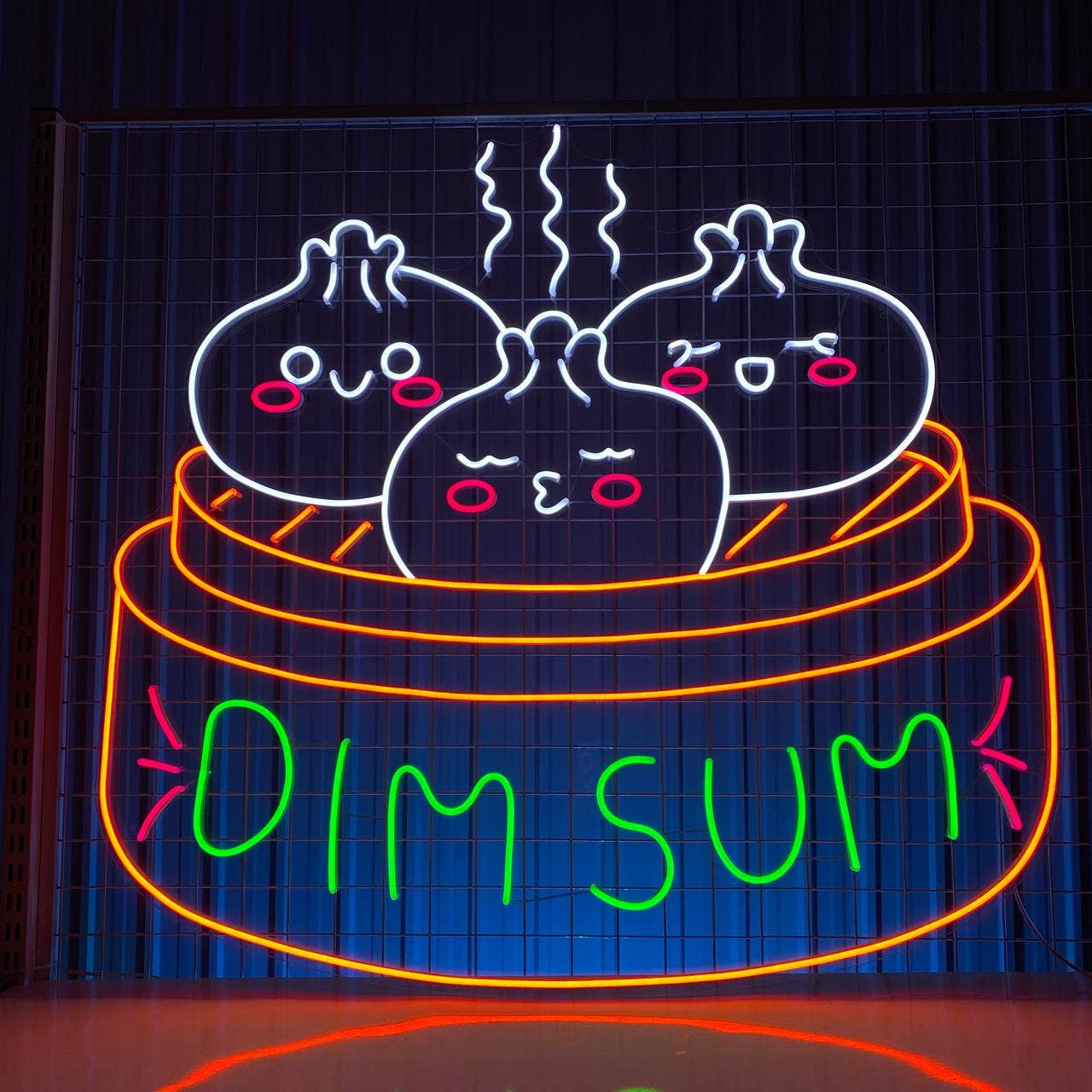 Dim Sum Neon Signs Chinese Dim Sum Restaurant Wall Decor