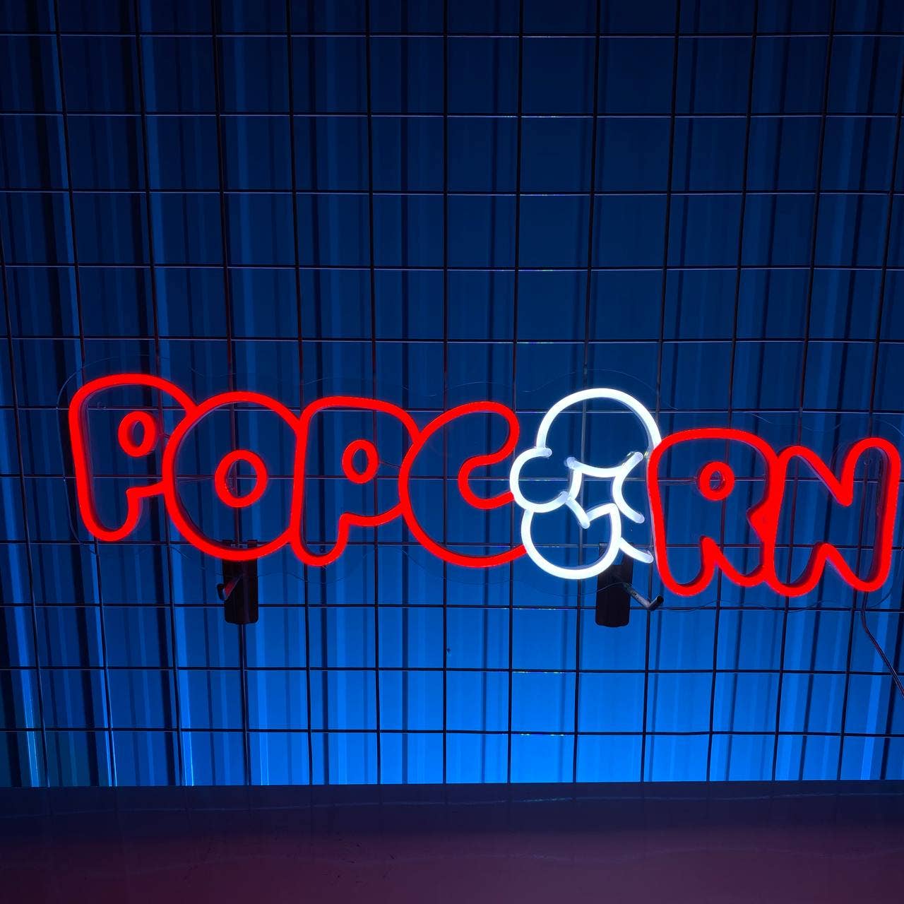 Popcorn Neon Sign Popcorn Store Wall Decor Signboard