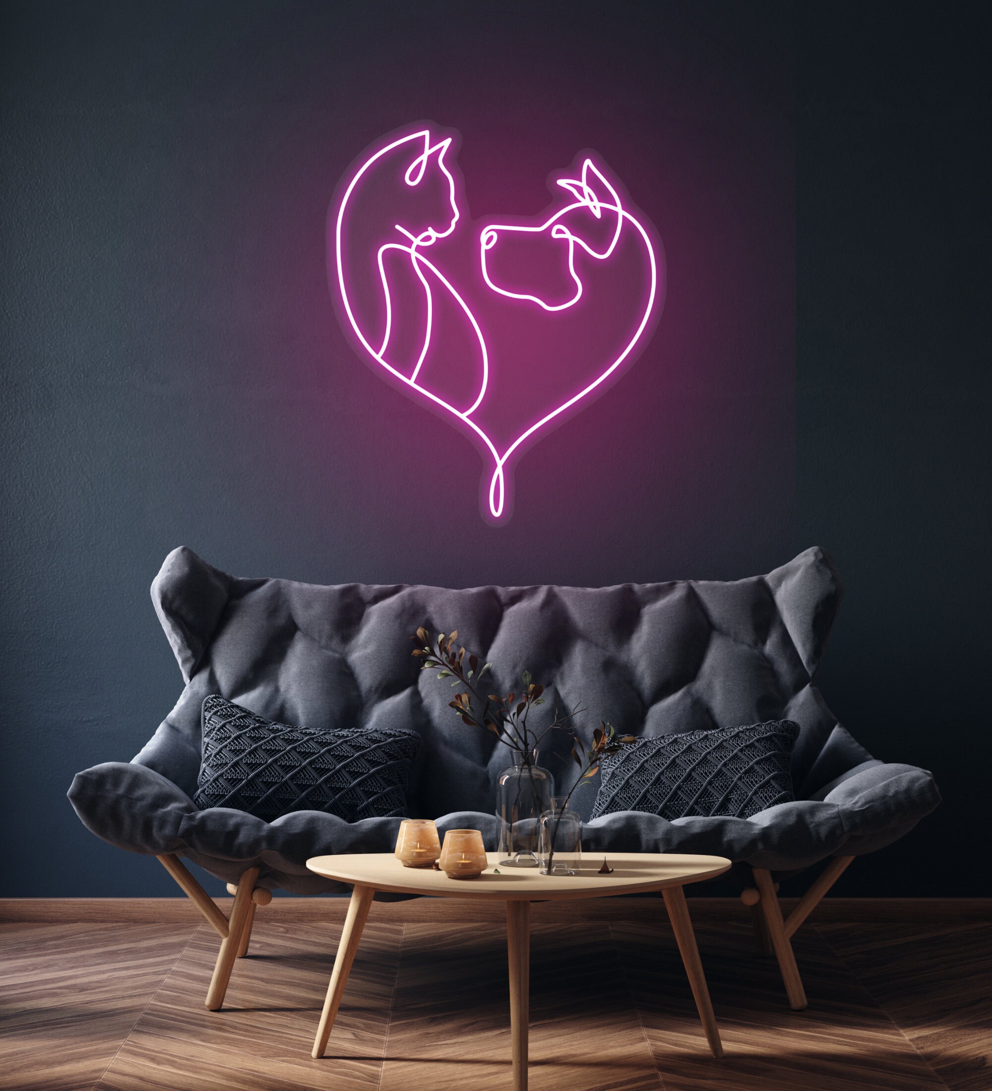 Dog and Cat Neon Signs