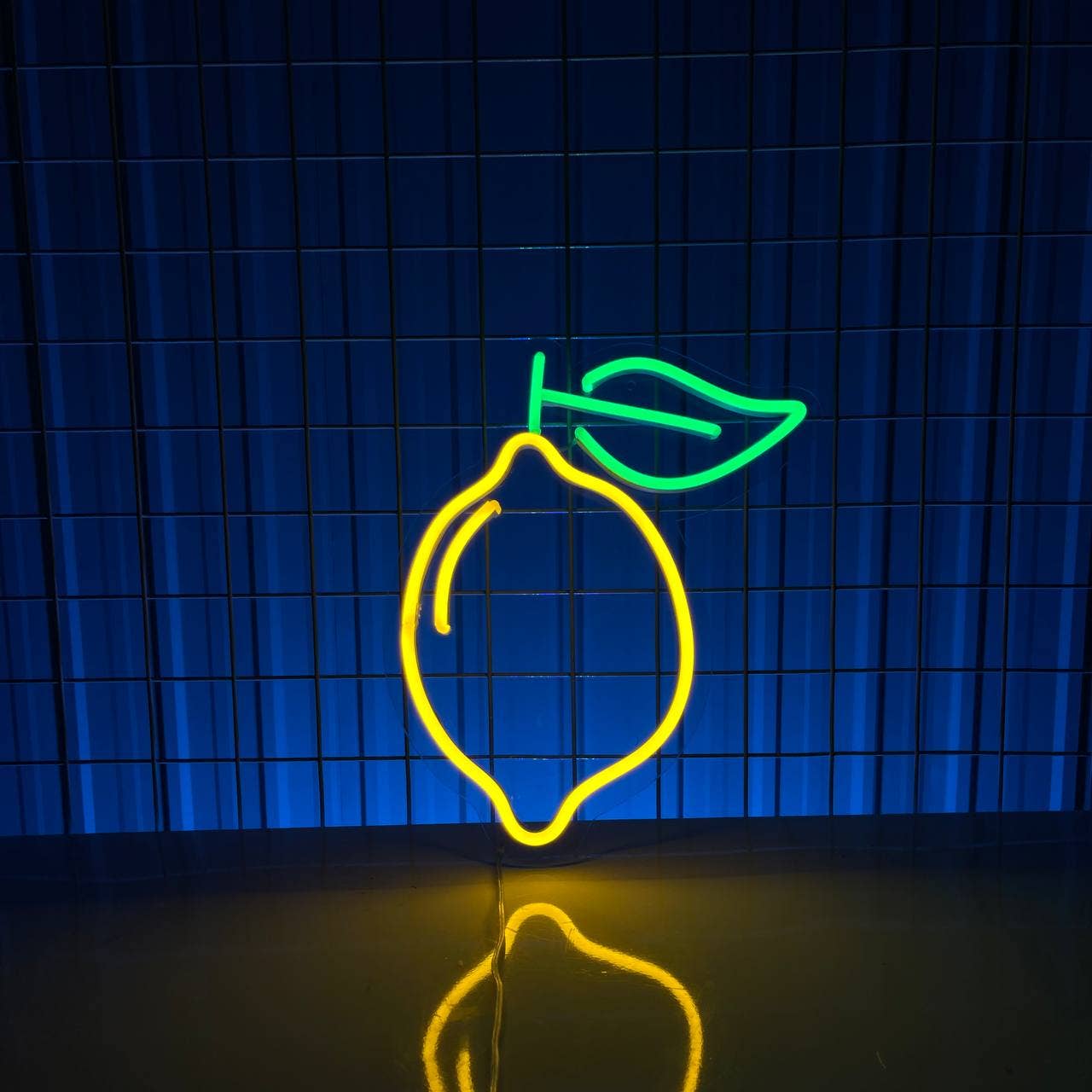 Lemon Neon Sign Juice Bar Coffee Shop Wall Decor