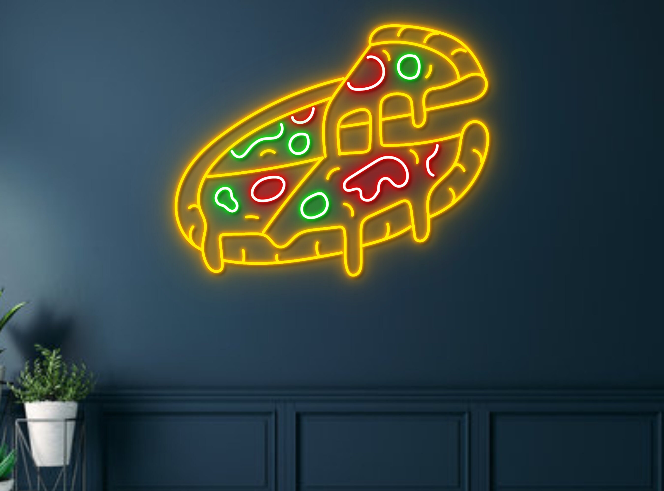 Pizza Neon Sign Wall Decoration Gift