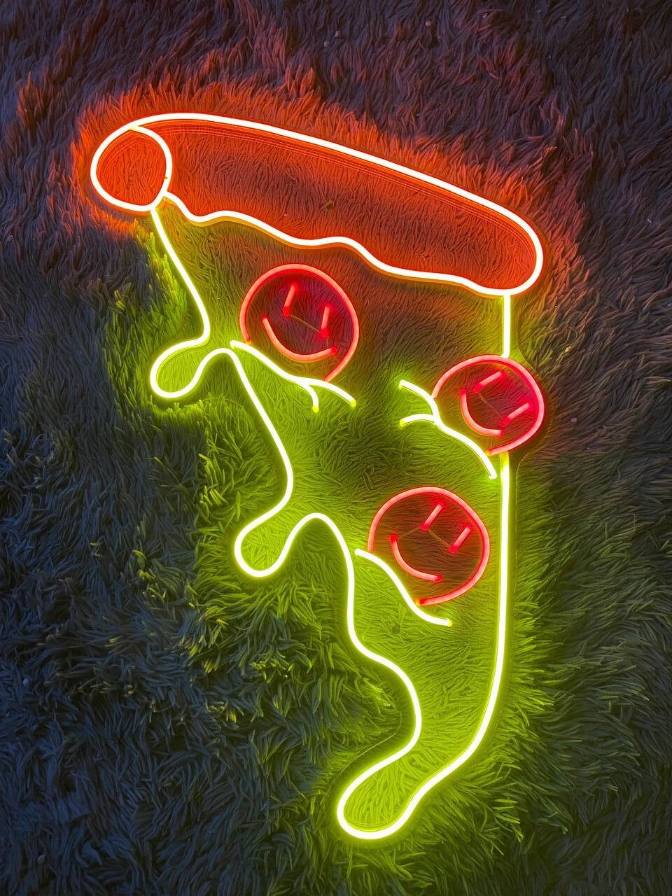 Pizza Neon Sign Decor Signage