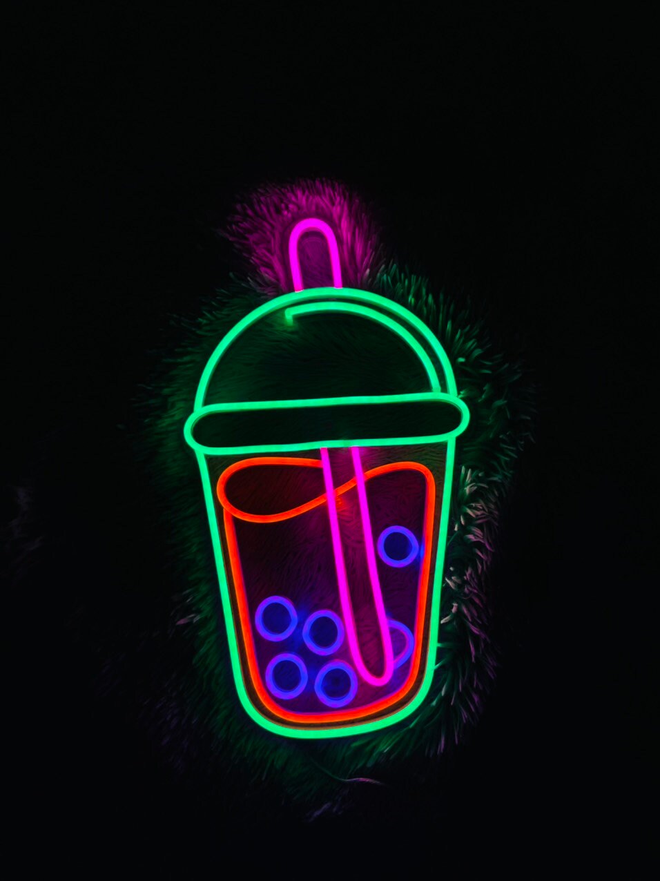 Boba Tea Neon Sign