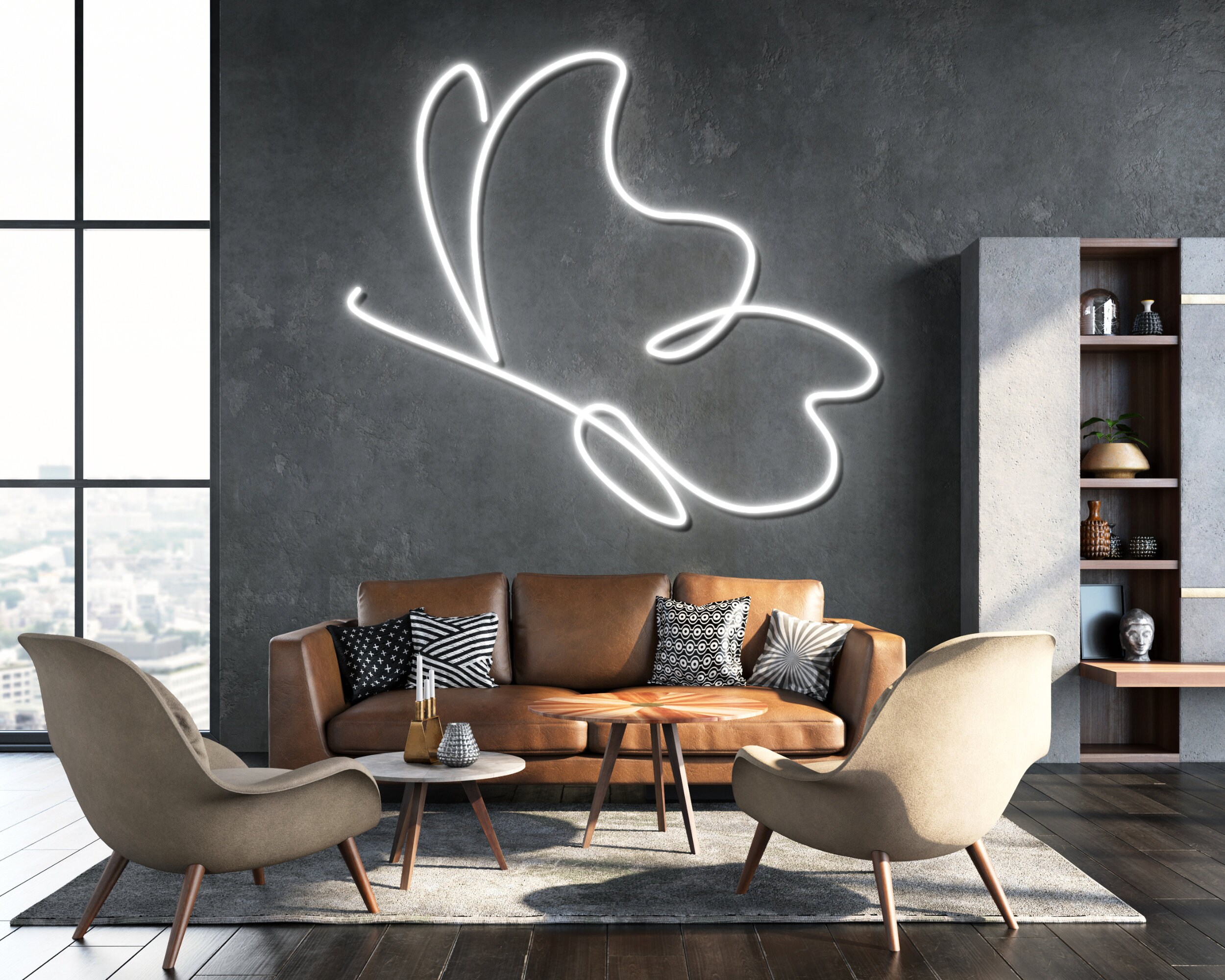 Butterfly Wings Neon Sign