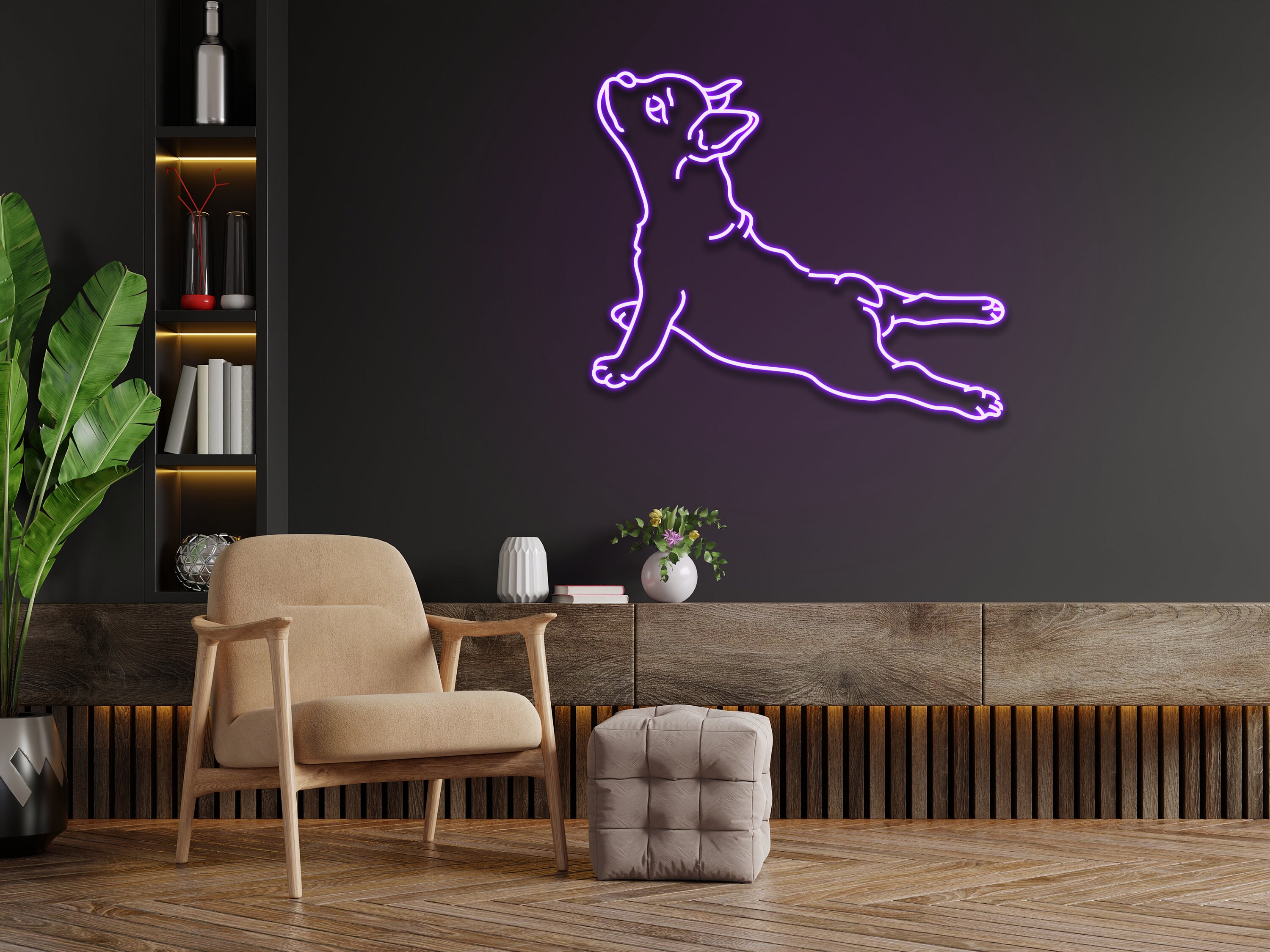 French Bulldog Neon Signs