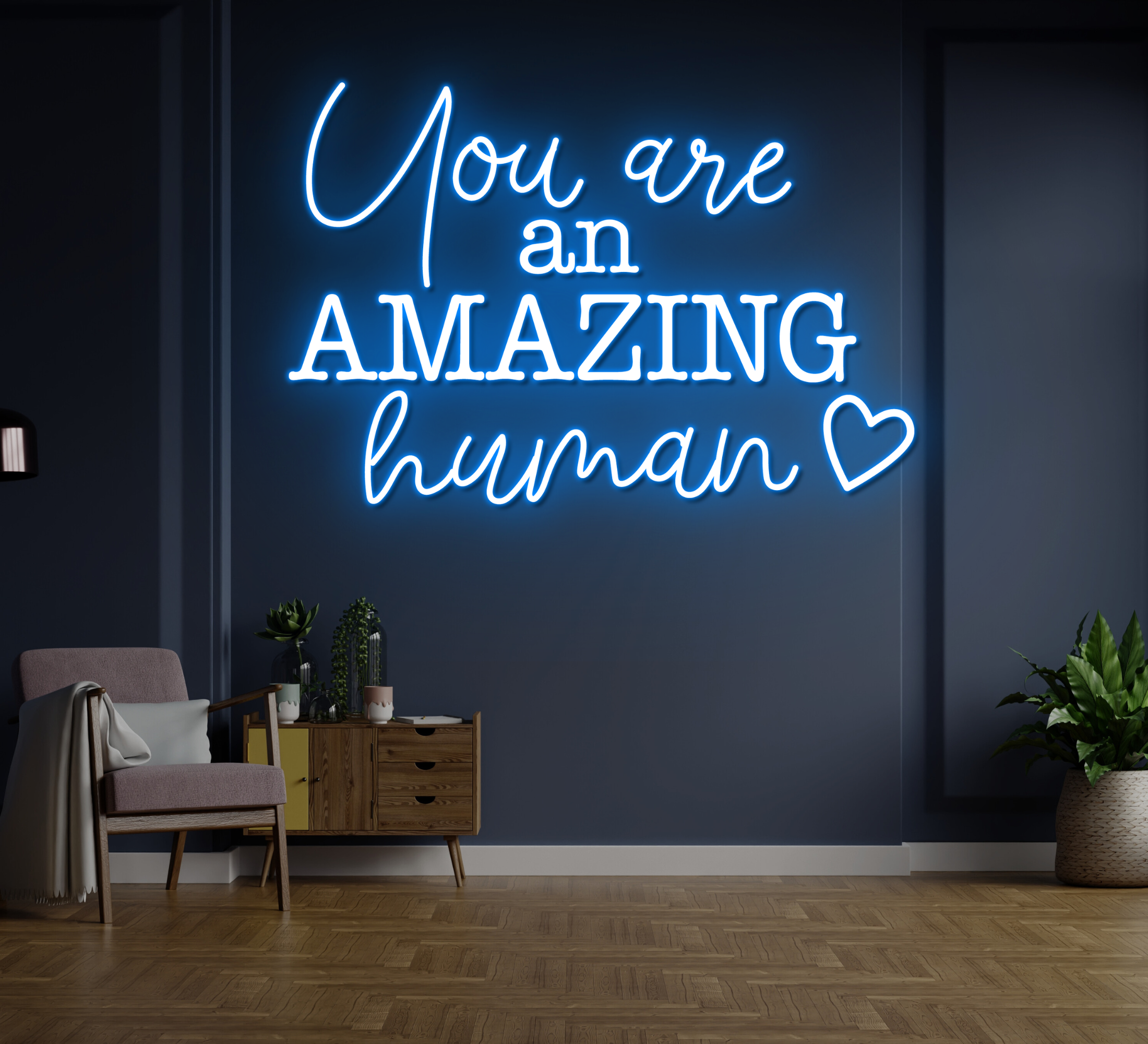 Motivation Quote Neon Sign Home Decor Lights
