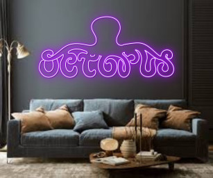Octopus Seafood Restaurant Neon Sign