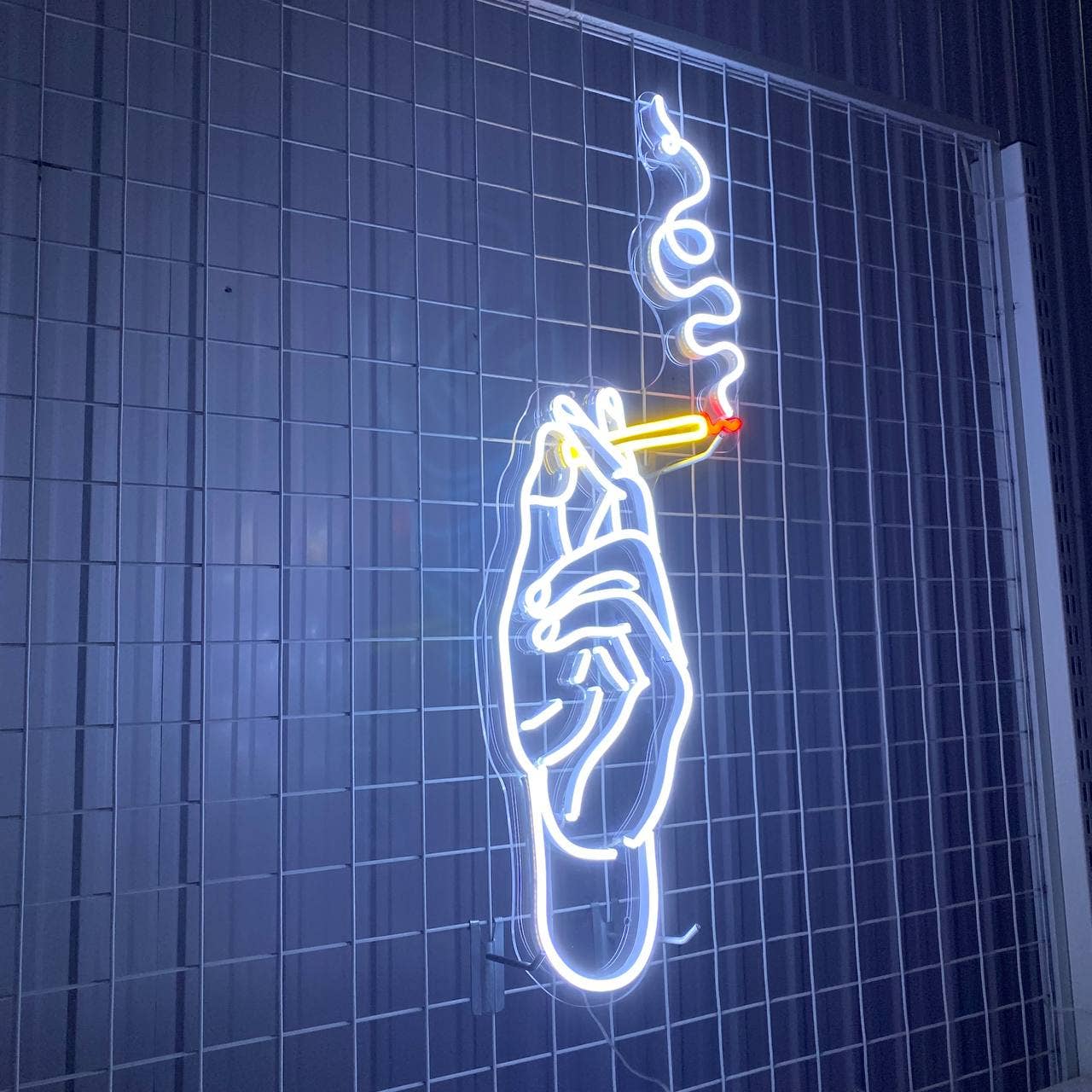Smoking Cigar Neon Signs Cigar Shop Club Wall Decor