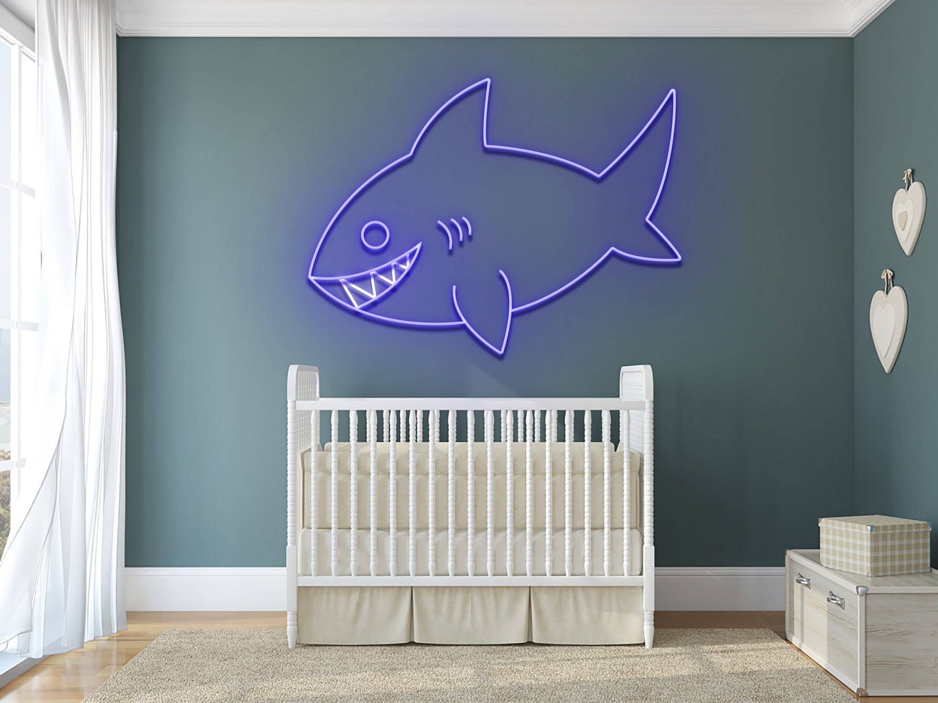 Shark Neon Sign Animal Sign Wall Decor