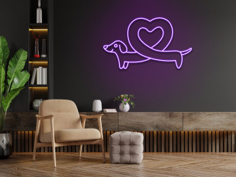 Sausage Dog Neon Sign Wall Decor Gift