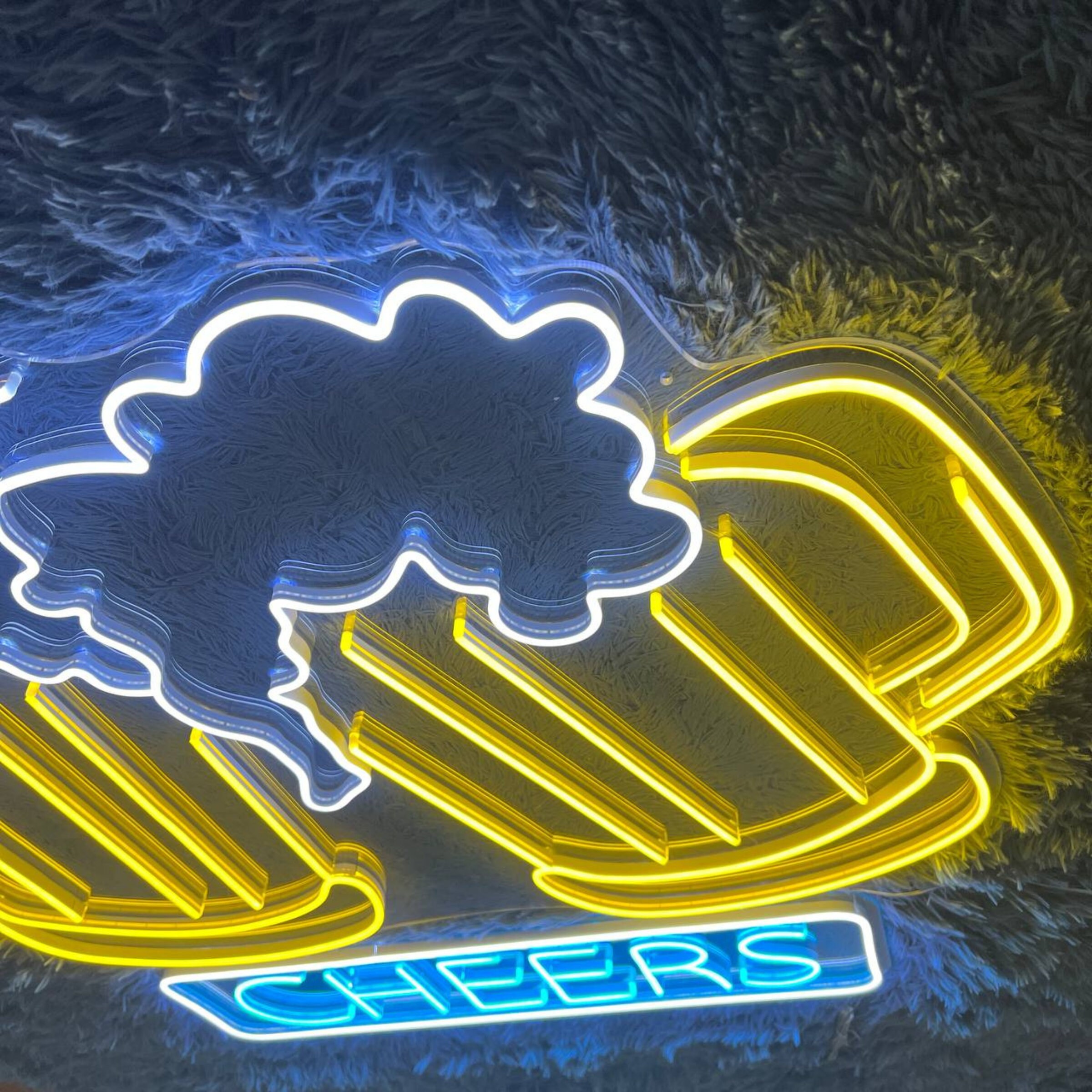 Custom Beer Glass Beer Mug Home Bar Club Neon Sign