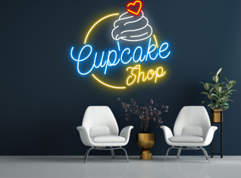 Cupcake Shop Neon Signs
