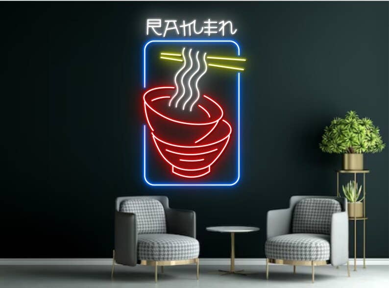 Ramen Restaurant Neon Sign