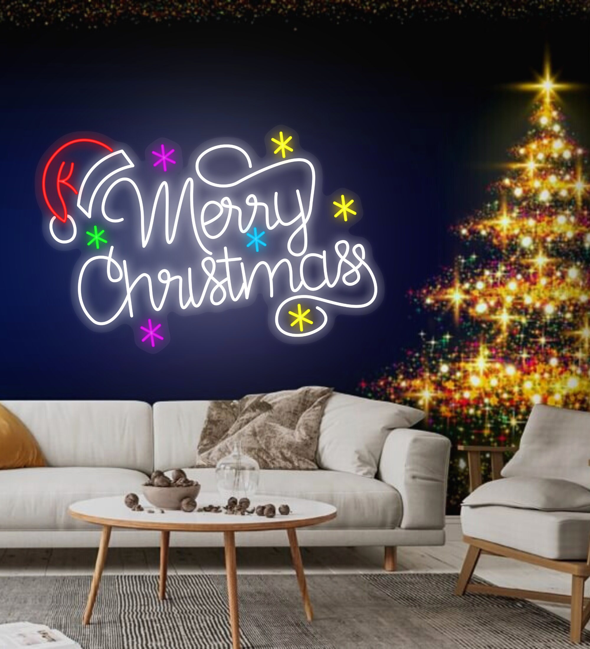 Merry Christmas Neon Signs