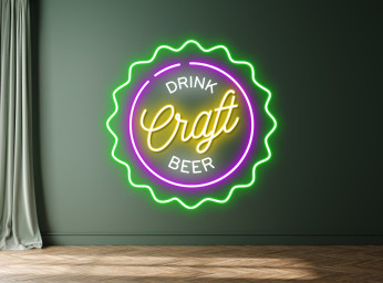 Craft Beer Bar Party Pub Neon Sign