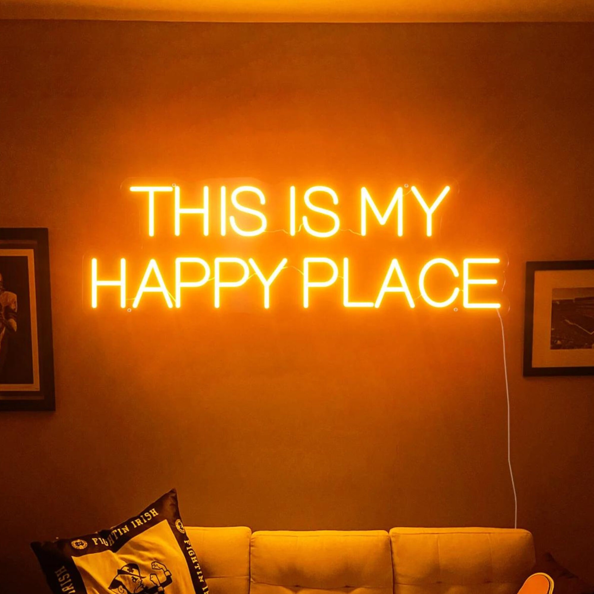 This Is My Happy Place Neon Signs