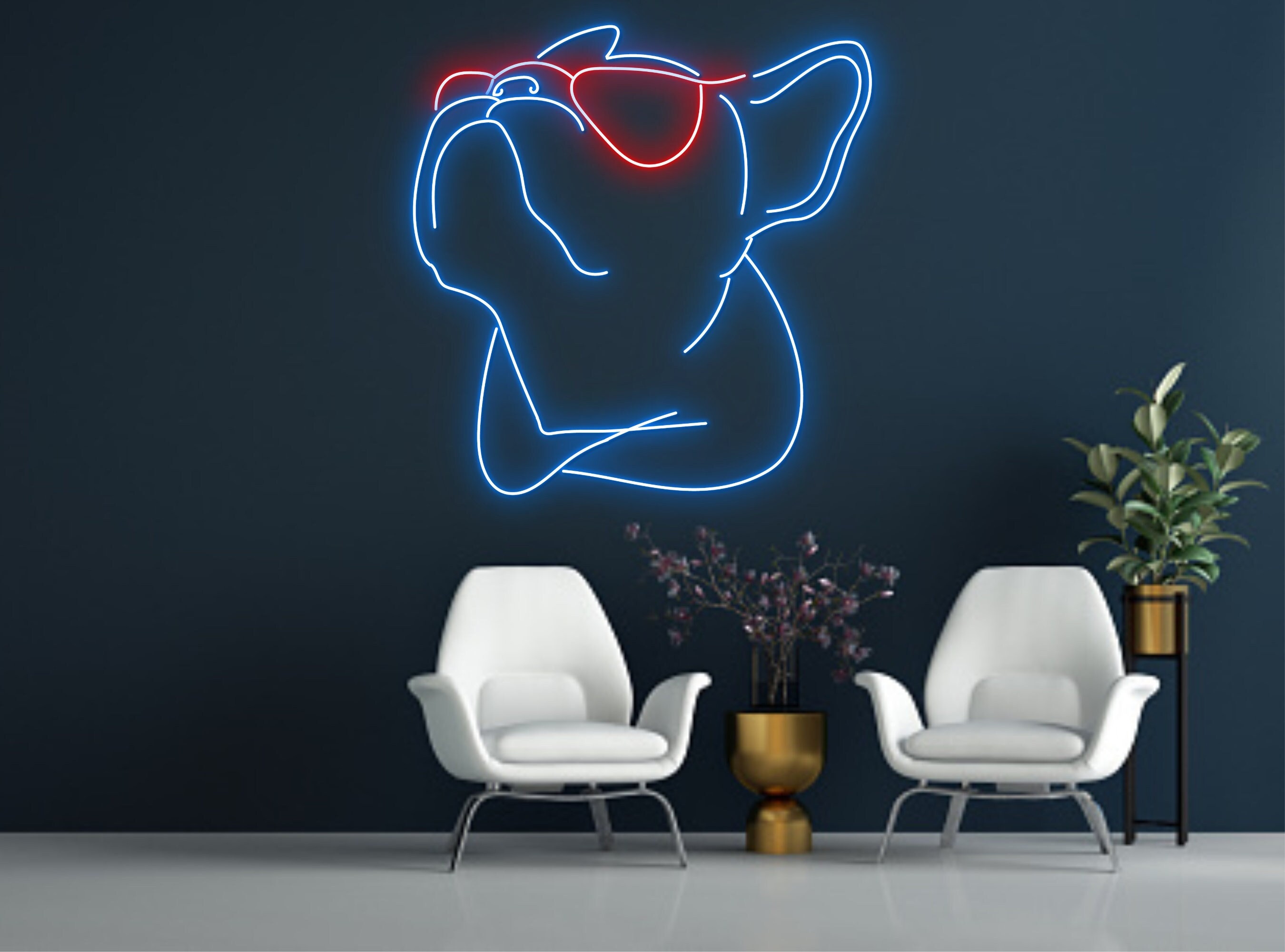 French Bulldog Neon Signs