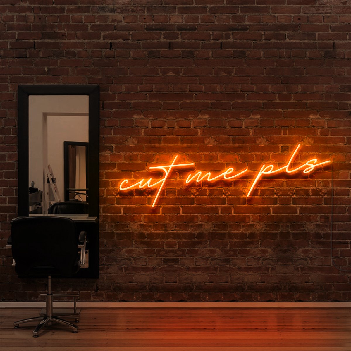 Cut Me Pls Neon Sign