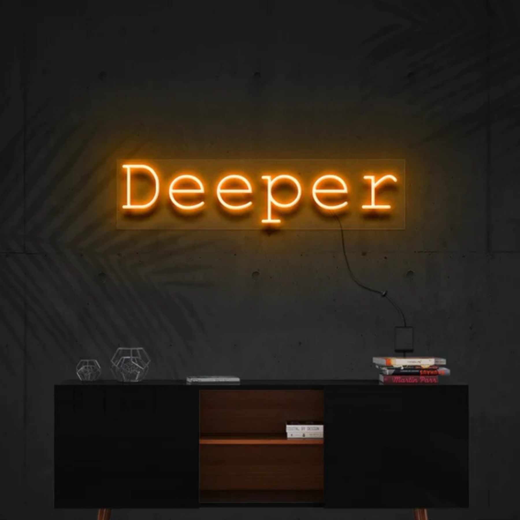 Deeper Neon Sign
