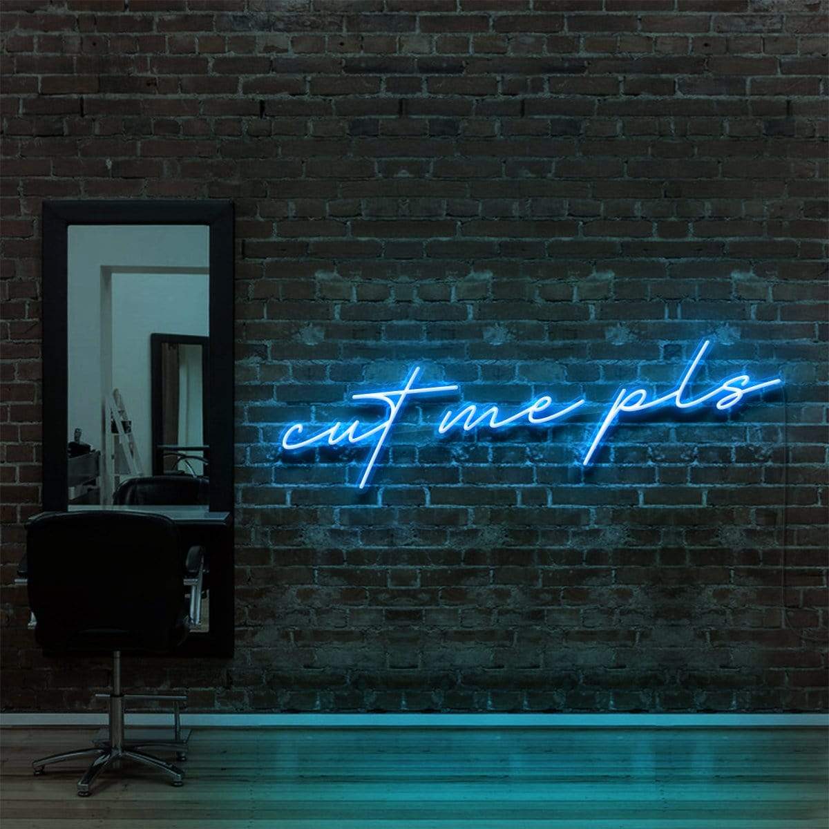 Cut Me Pls Neon Sign