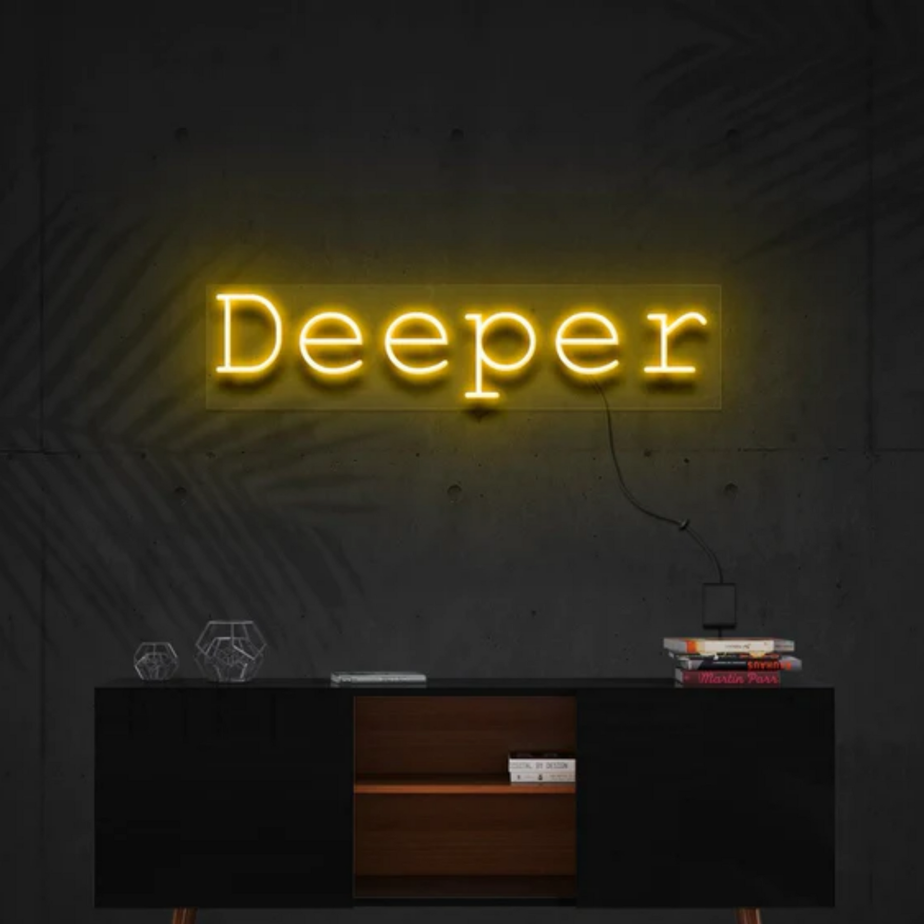 Deeper Neon Sign