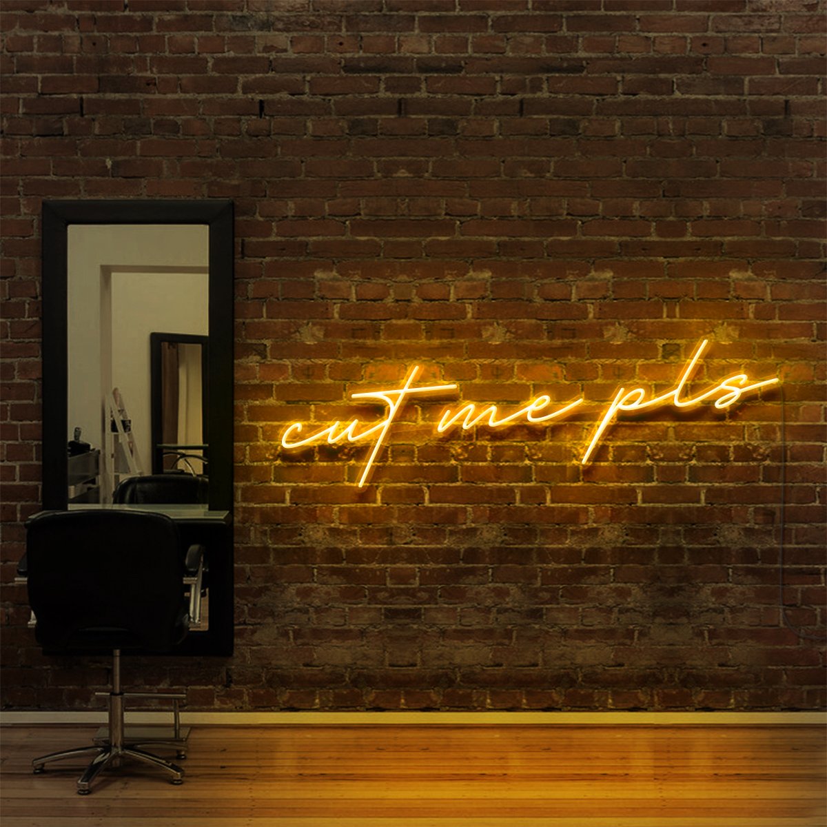 Cut Me Pls Neon Sign
