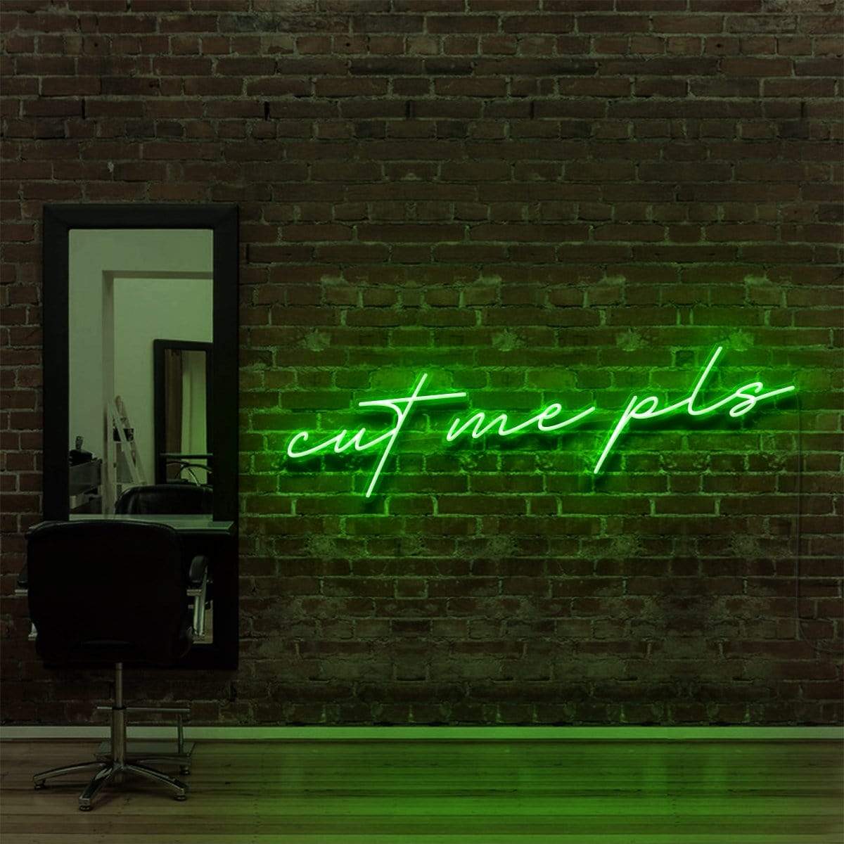 Cut Me Pls Neon Sign