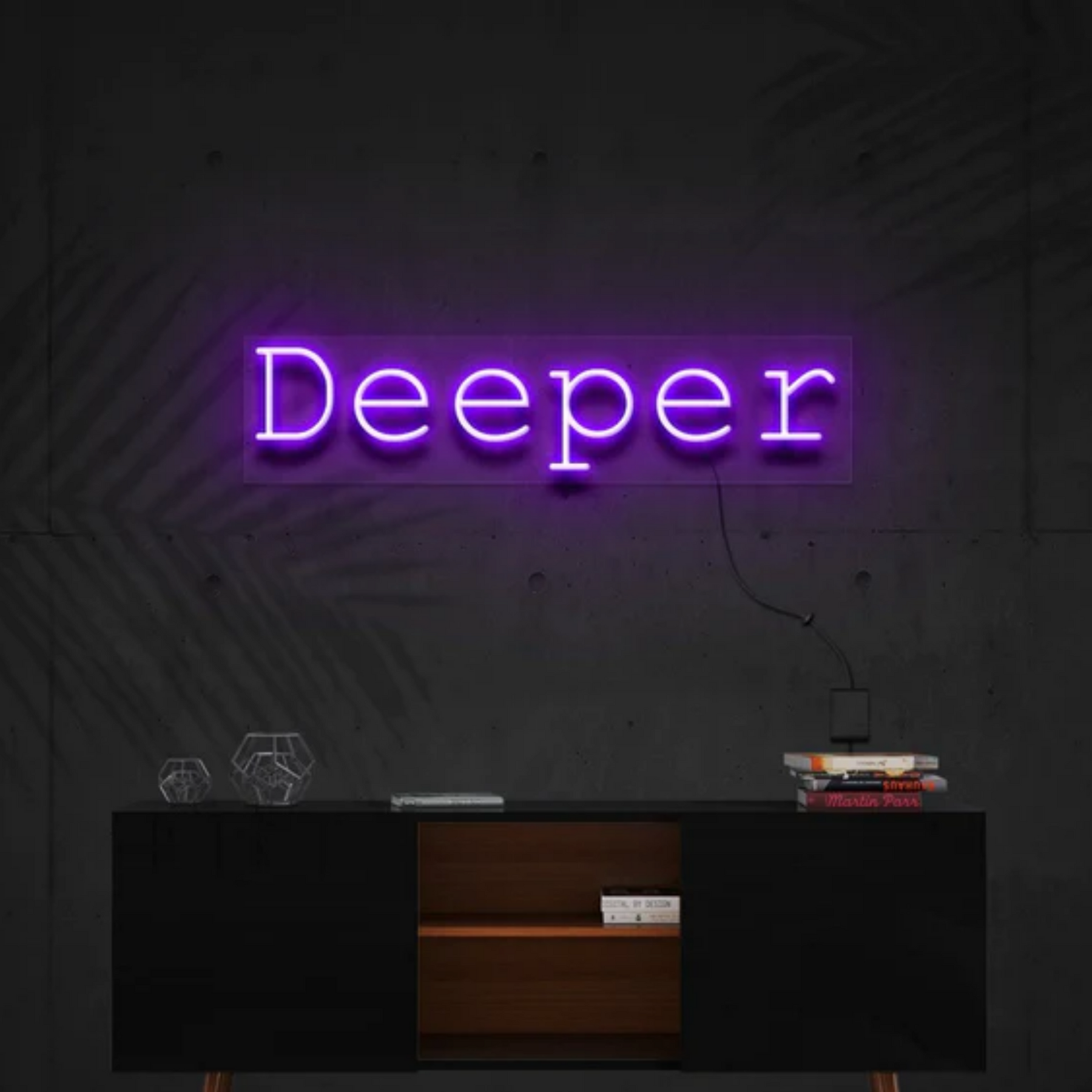 Deeper Neon Sign