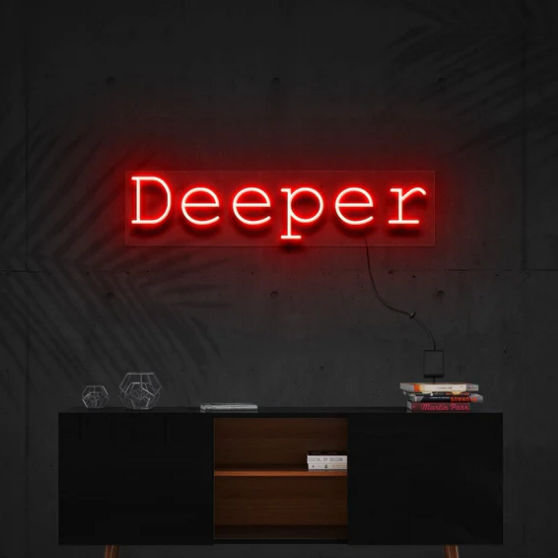 Deeper Neon Sign