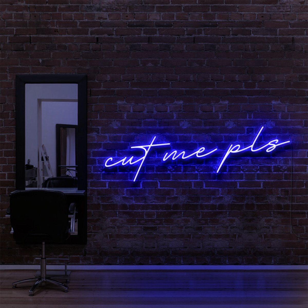 Cut Me Pls Neon Sign