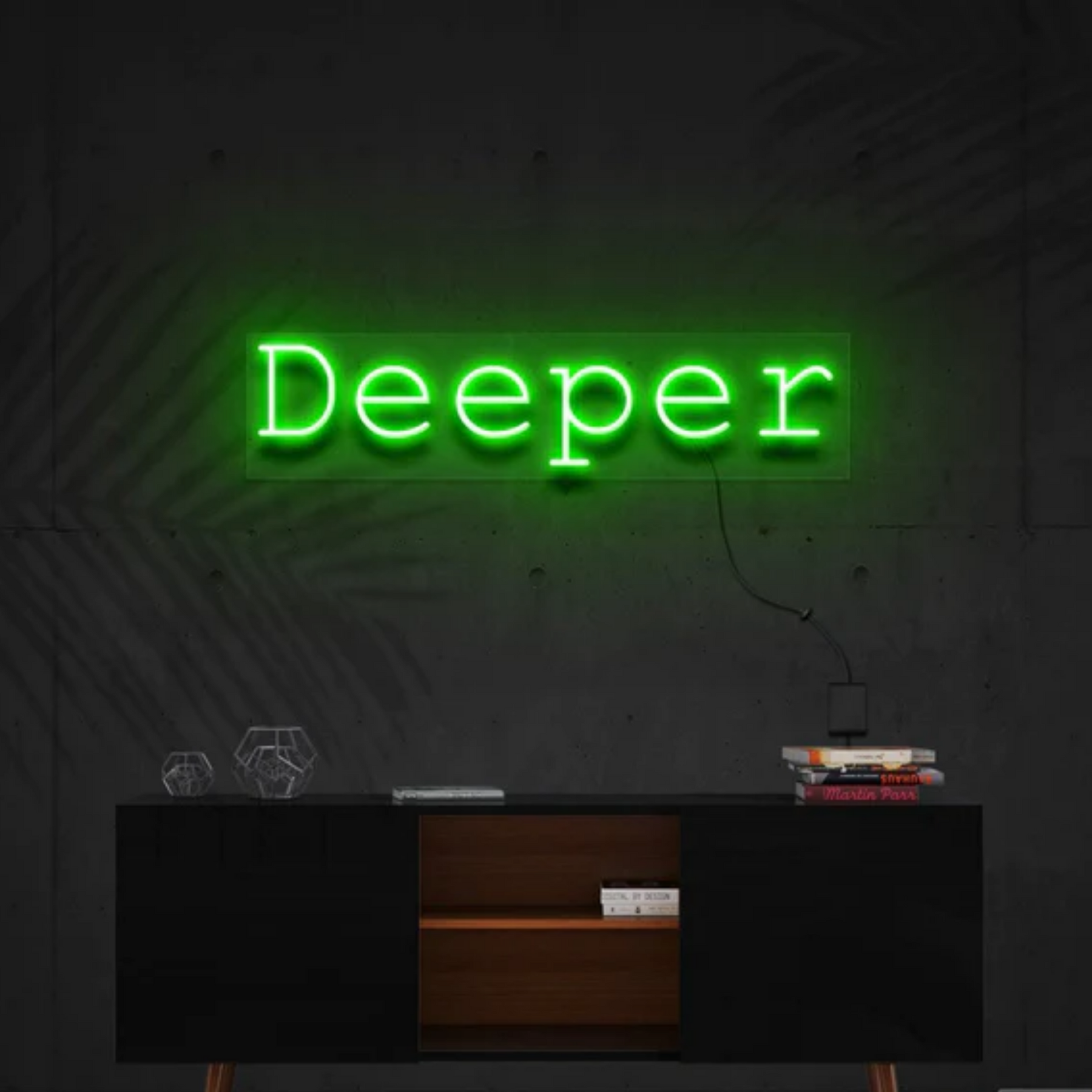 Deeper Neon Sign
