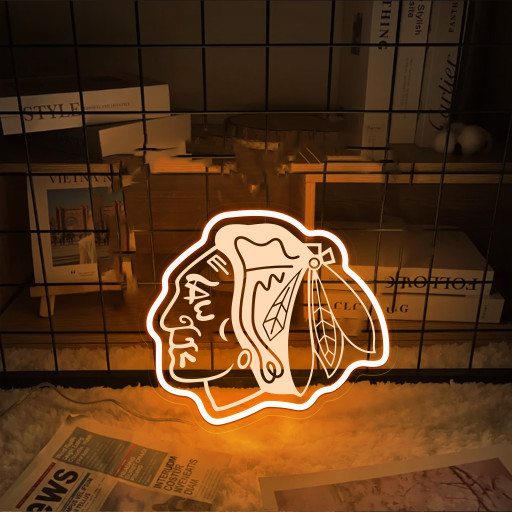 Ice Hockey Laser Signs