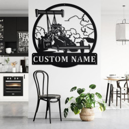 Custom Top Fuel Dragster Metal Wall Art, Personalized Dragster Name Sign Decoration For Room, Drag Racing Home Decor, Custom Drag Racing