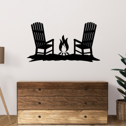 Campsite Metal Sign