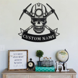 Personalized Coal Miner Metal Sign | Coal Miner Metal Wall Art | Coal Miner Metal wall Decor | Coal Miner Gift | Coal Miner Custom | Mining