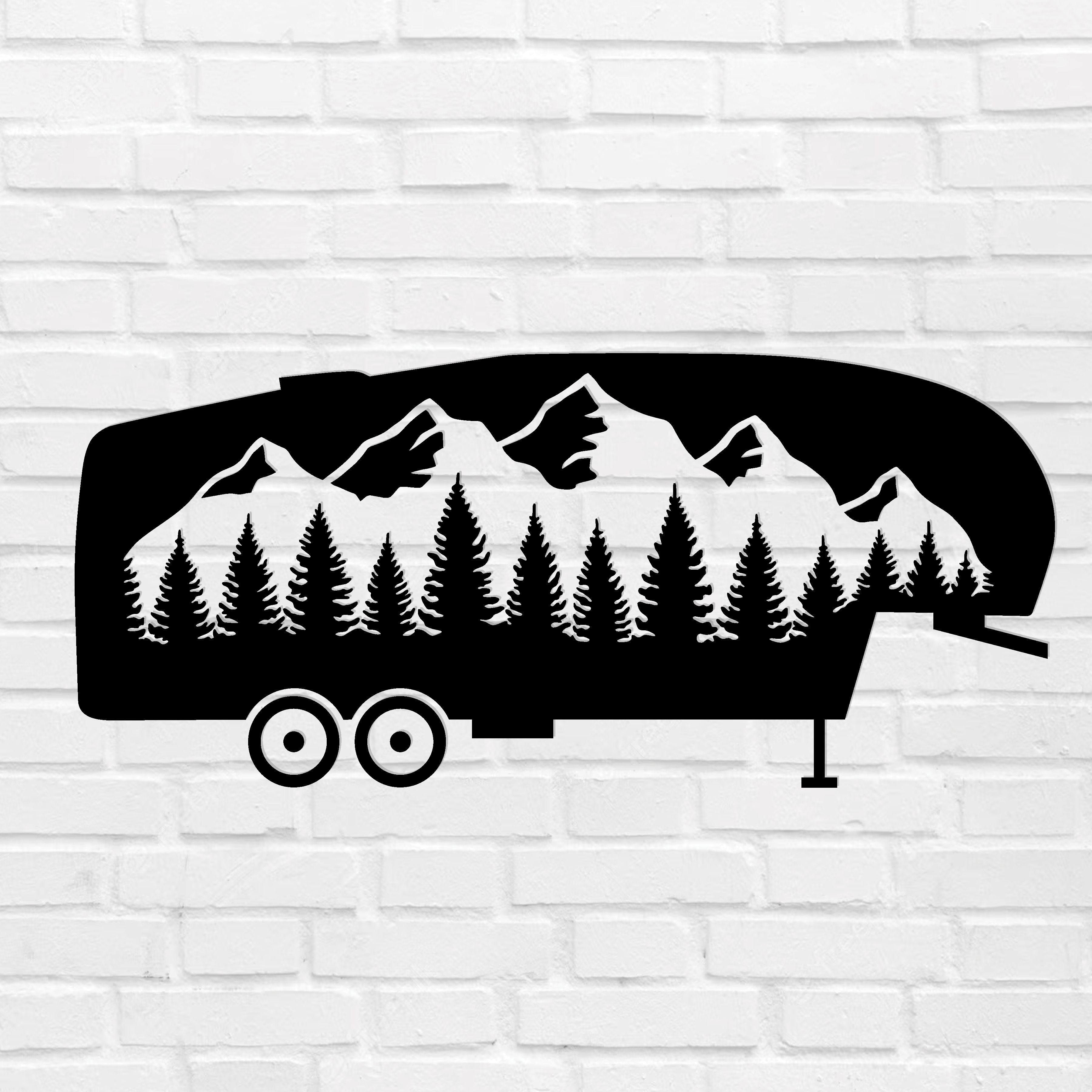 Campsite Metal Sign