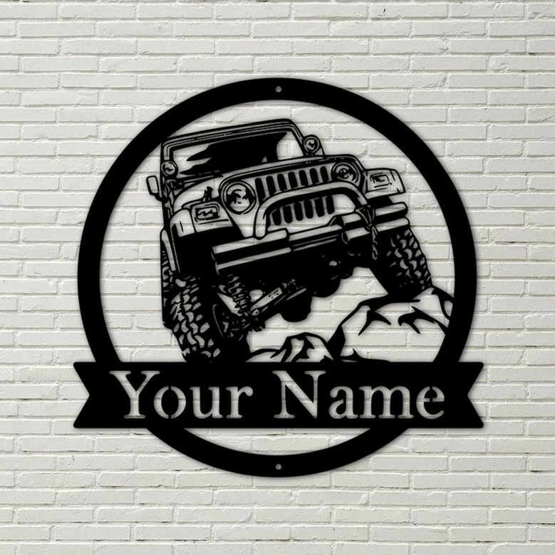 Monster truck sign, metal monster truck name sign, monster truck wall art, kids name sign, custom metal sign, truck room sign