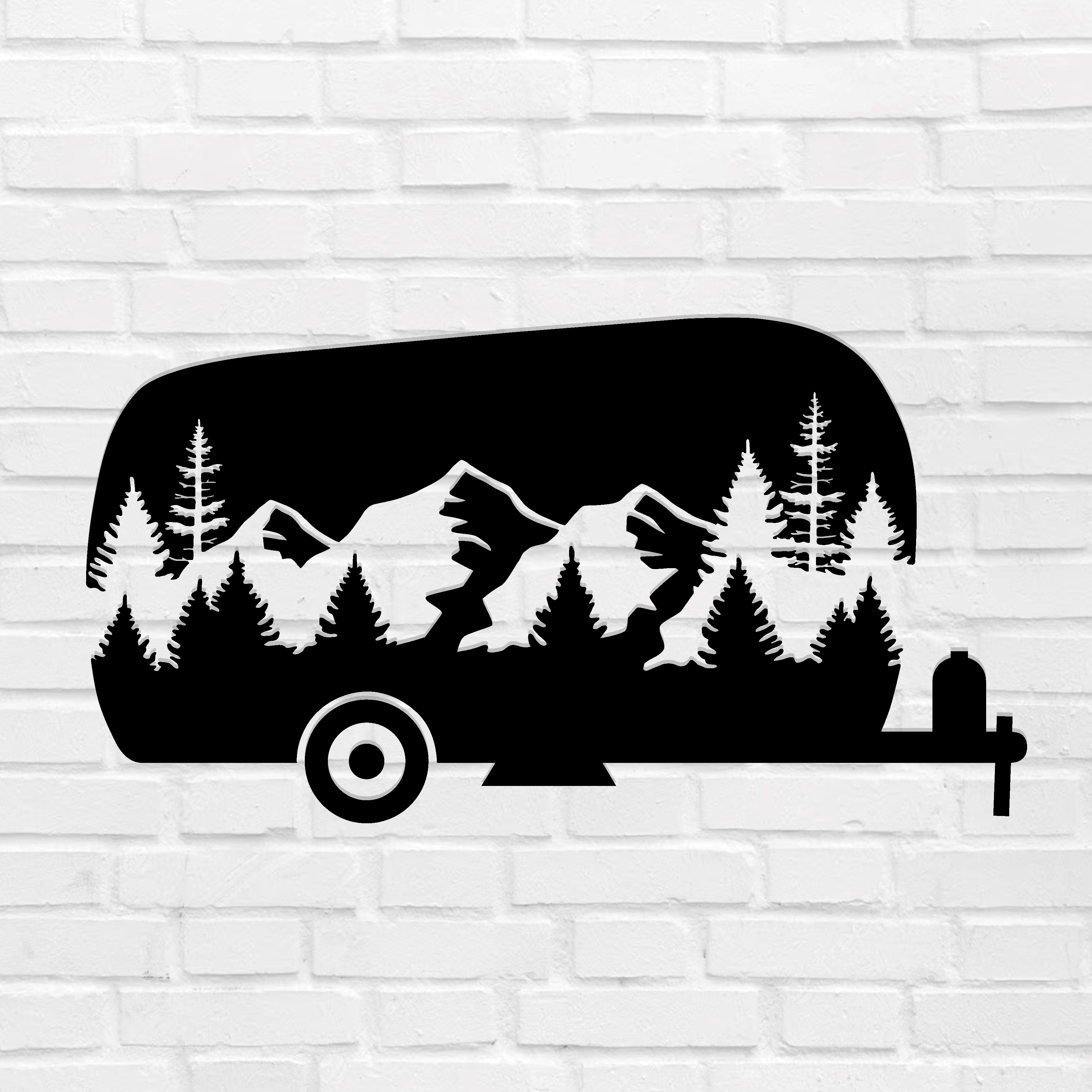 Campsite Metal Sign
