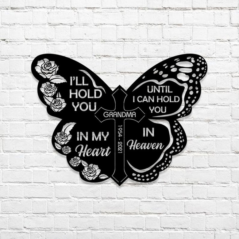 Personalized Garden Metal Sign,Customized Metal Sign,Custom Family Name Sign,Gift For Gardener,Housewarming Gift