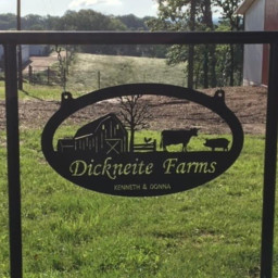 Metal Pig Cow Farm Sign Pig Barn Cow Sign Metal Wall Art Metal House Sign