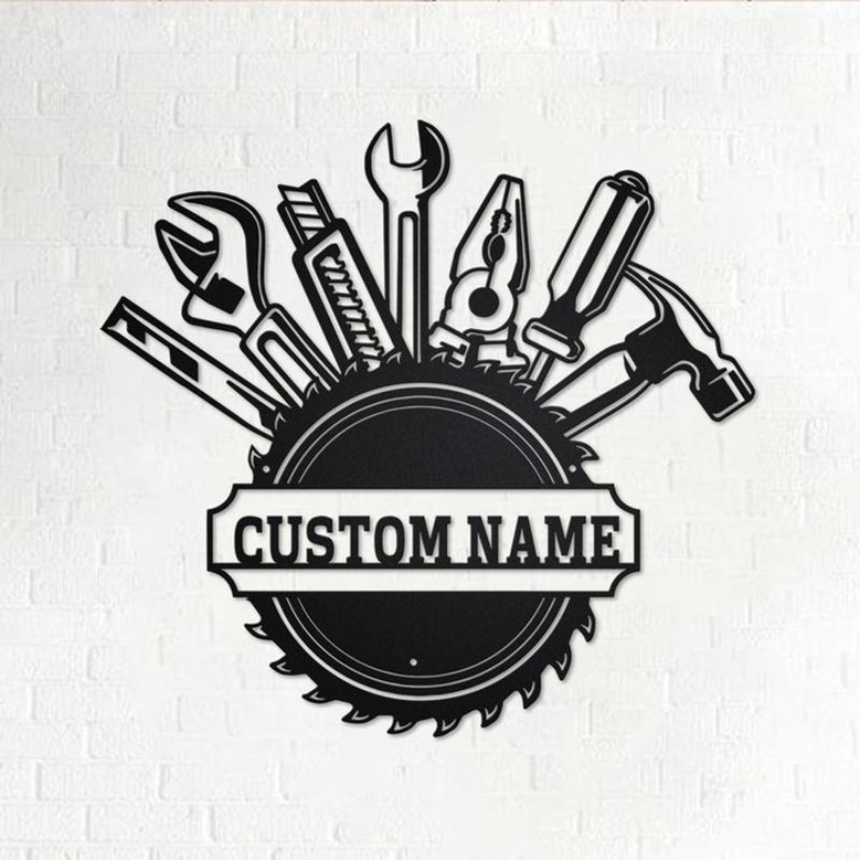 Personalized Handyman Metal Sign | Handyman Metal Wall Art | Handyman Metal wall Decor | Handyman Gift | Handyman Custom | Handyman