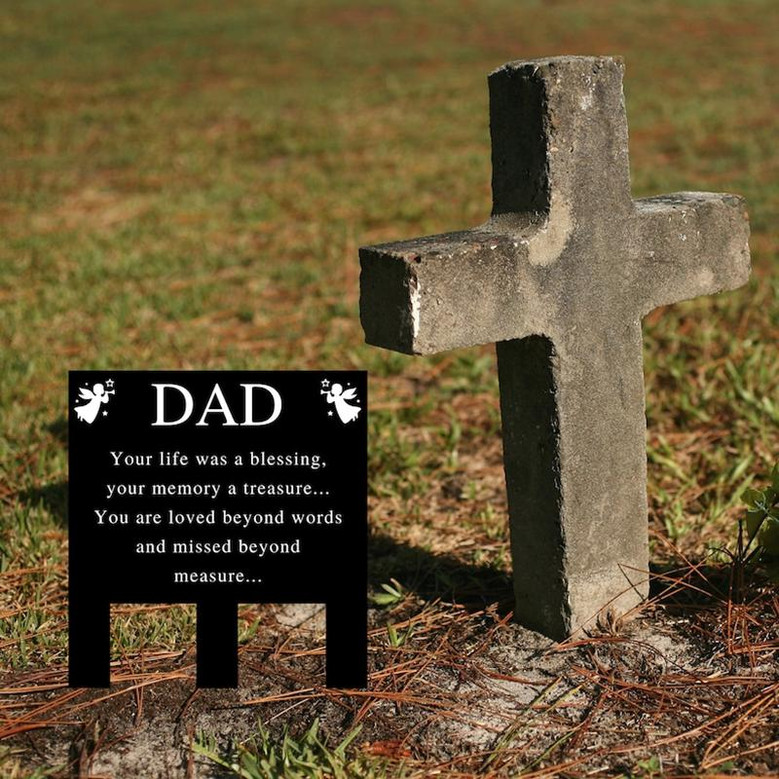 Memorial Metal Sign, RIP Sign, Custom Metal RIP Sign, Sign for loved ones, Sign for graveyard, Personalized Memorial Sign Reserved In Memory