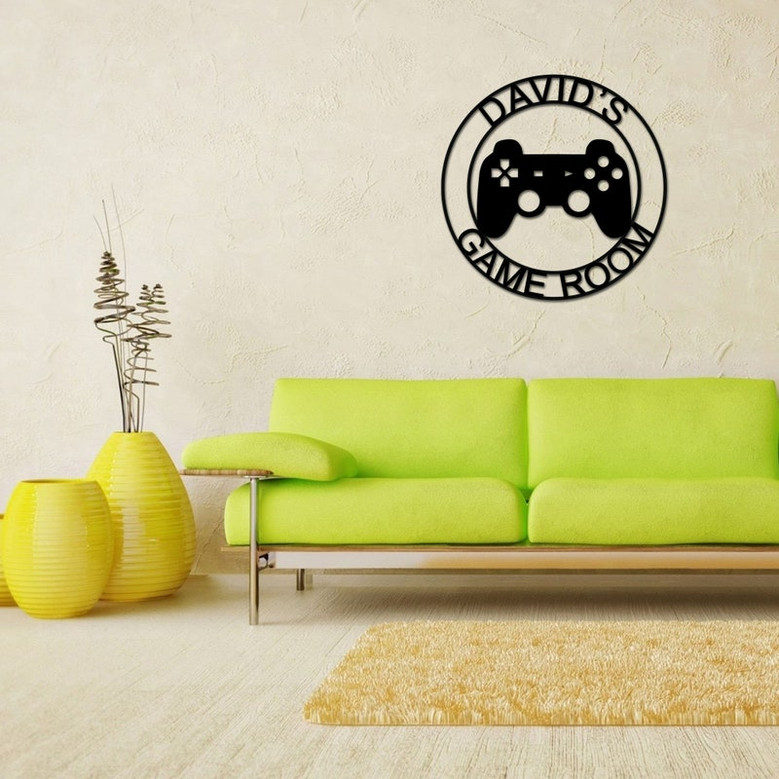 Gaming Sign, Gamer Sign, Gaming Username Sign, Game Room Sign, Console Gaming, Gaming Controller Sign, Gaming Decor, Gaming Gift Sign